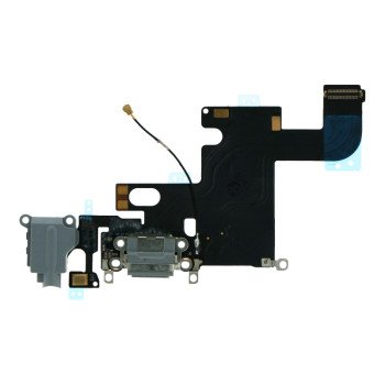 Charging Port Flex Cable for iPhone 6 Gray Premium