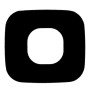 Back Camera Lens for Samsung Galaxy S9 Black Premium