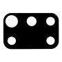 Back Camera Lens for Samsung Galaxy A31 Black Premium