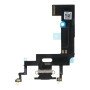 Charging Port Flex Cable for iPhone XR Black without Logo OEM