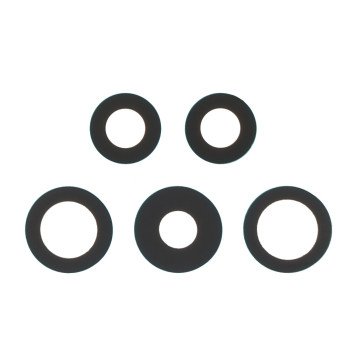 Back Camera Lens for Samsung Galaxy A32 Black Premium 5pcs in one set