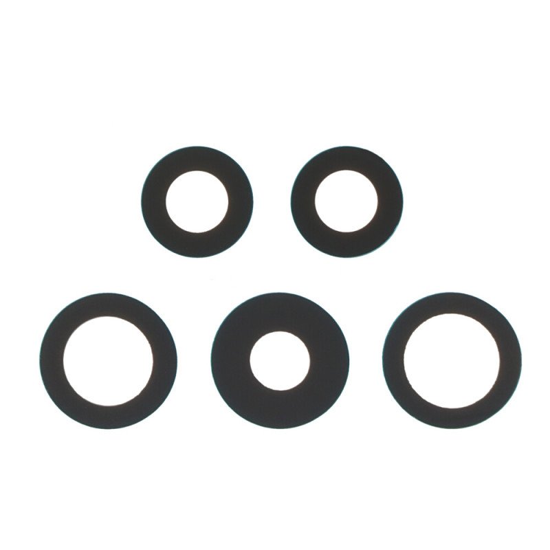 Back Camera Lens for Samsung Galaxy A32 Black Premium 5pcs in one set