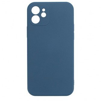 Back Cover TPU For Iphone 12 - Color : Dark Blue