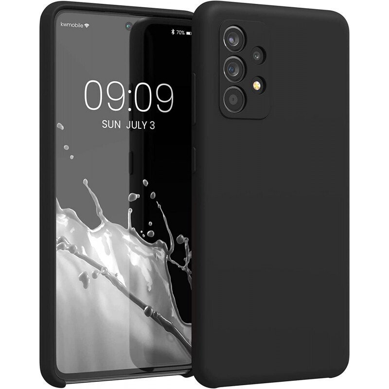 Back Cover For Samsung A52 4G/ 5G/ A52s - Color : Black