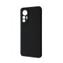 Back Cover For Xiaomi 12 Lite 5G Color : Black