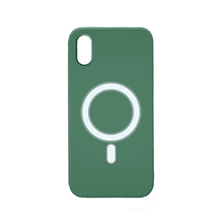Magsafe Back Cover HQ For Iphone XR - Color : Dark Green