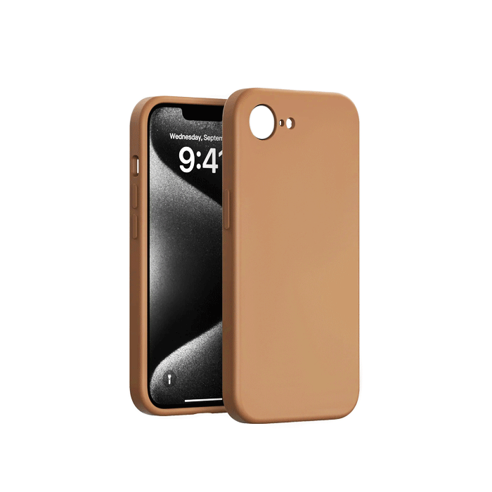 TPU Back Cover For Iphone 16e - Color : Brown