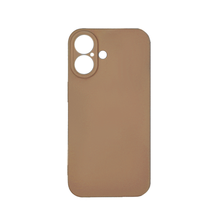 TPU Back Cover For Iphone 16 - Color : Brown