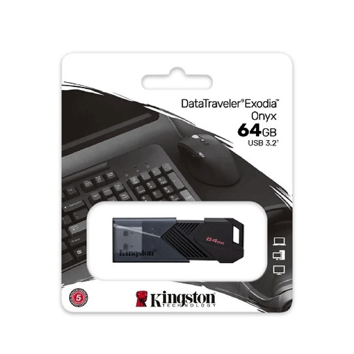 Kingston pendrive 64GB USB-A DT70 - Color : Black