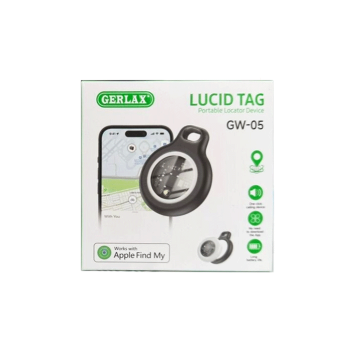 GERLAX GW-05 Lucid Tag Portable Locator Device