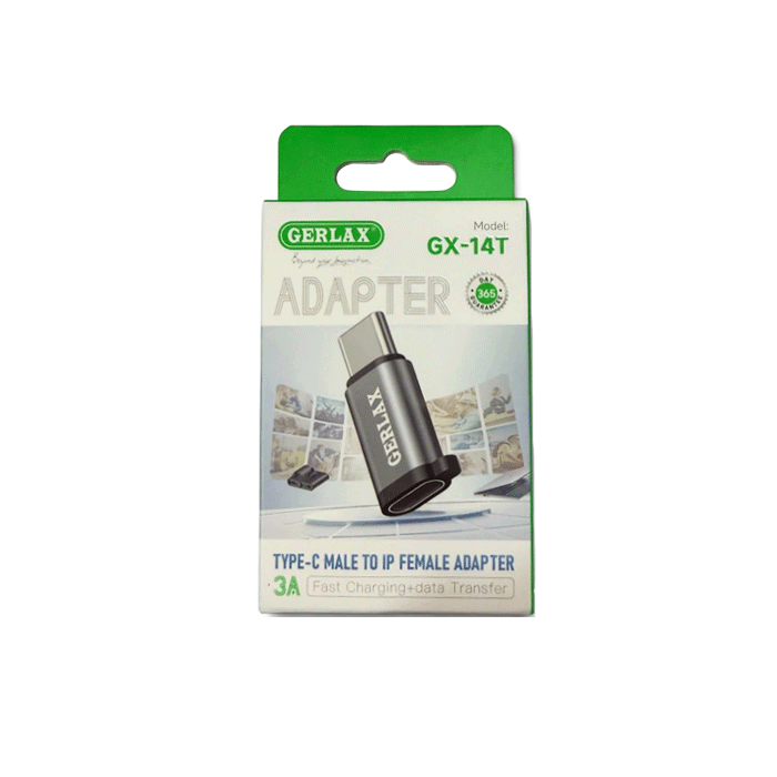 GERLAX GX-14T Mini Adapter OTG Type-C Male - Type-C Female