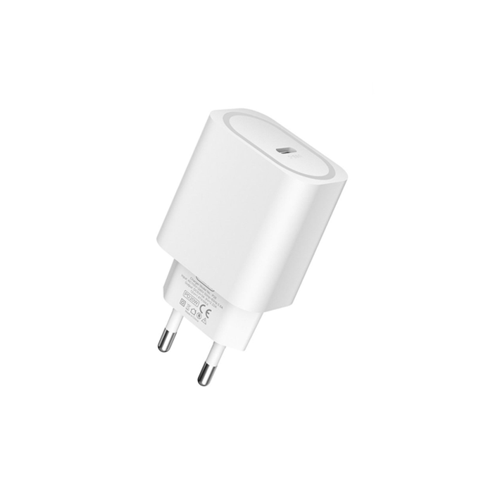 PZX P26 Charger With 1 Port Type-C 20W - Color: White