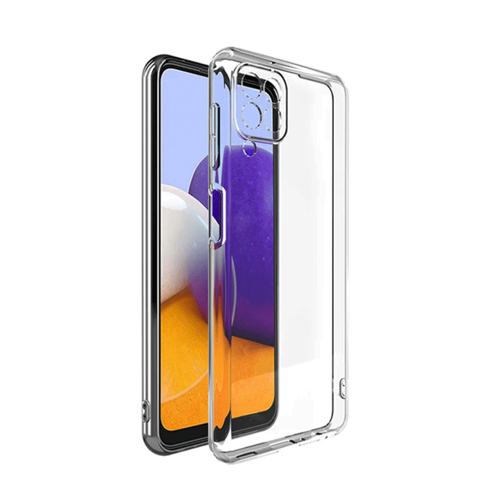 Back Cover Anti Shock 1.5mm For Samsung Galaxy A22 4G - Color: Clear