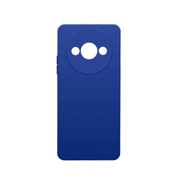 Back Silicone case for Xiaomi Redmi A3 4G - Color : Dark Blue