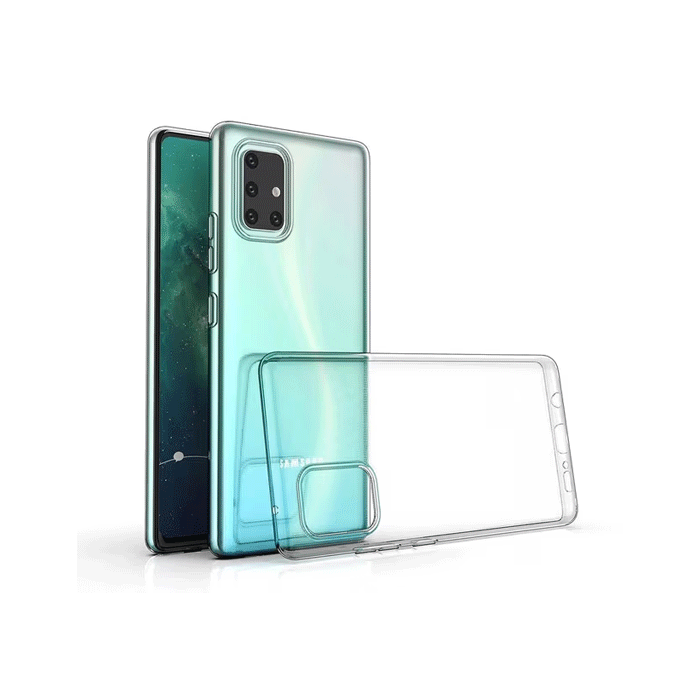 Back Cover 2mm For Samsung Galaxy A71 - Color : Clear
