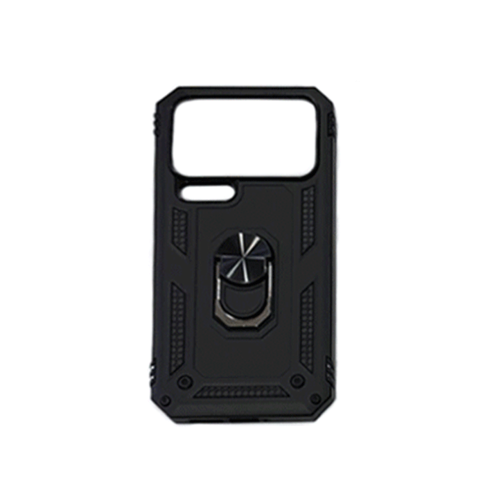 Armor Ring Stand Back Cover For Xiaomi MI 17 Pro Max - Color : Black