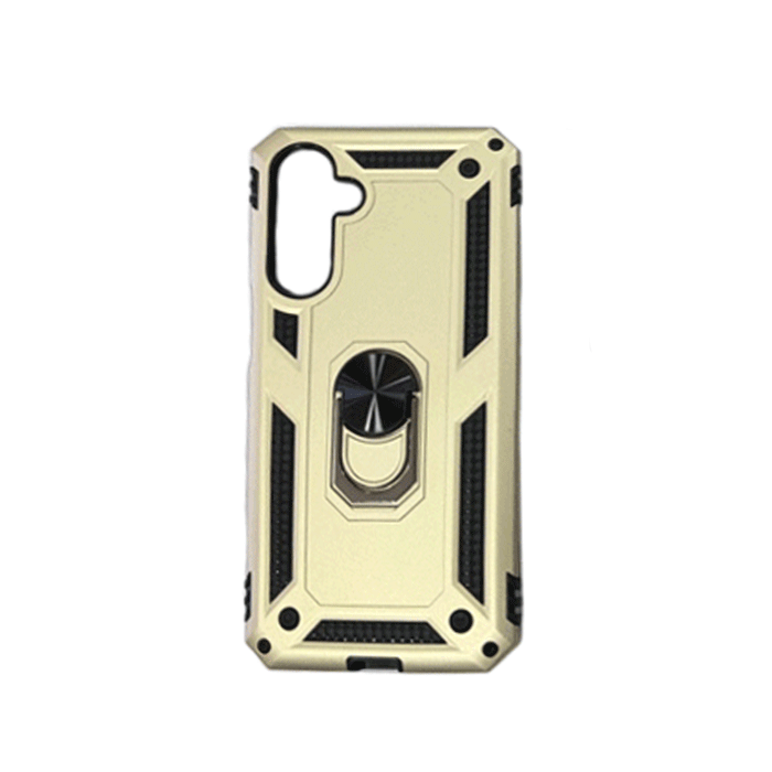 Armor Ring Stand Back Cover For Samsung Galaxy A07 - Color : Gold