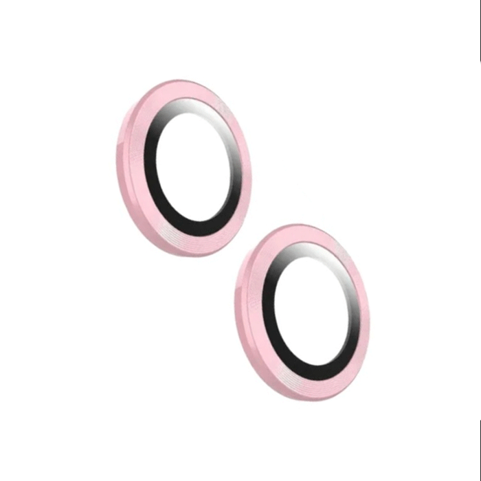Camera Tempered Glass For Iphone 11 / 12 / 12 Mini - Color : Pink