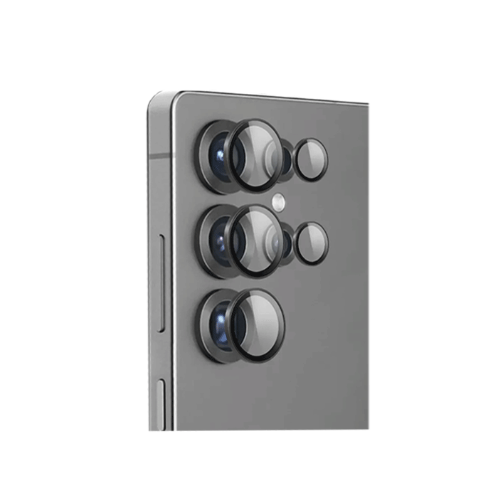 Camera Tempered Glass For Samsung Galaxy S25 - Color : Black