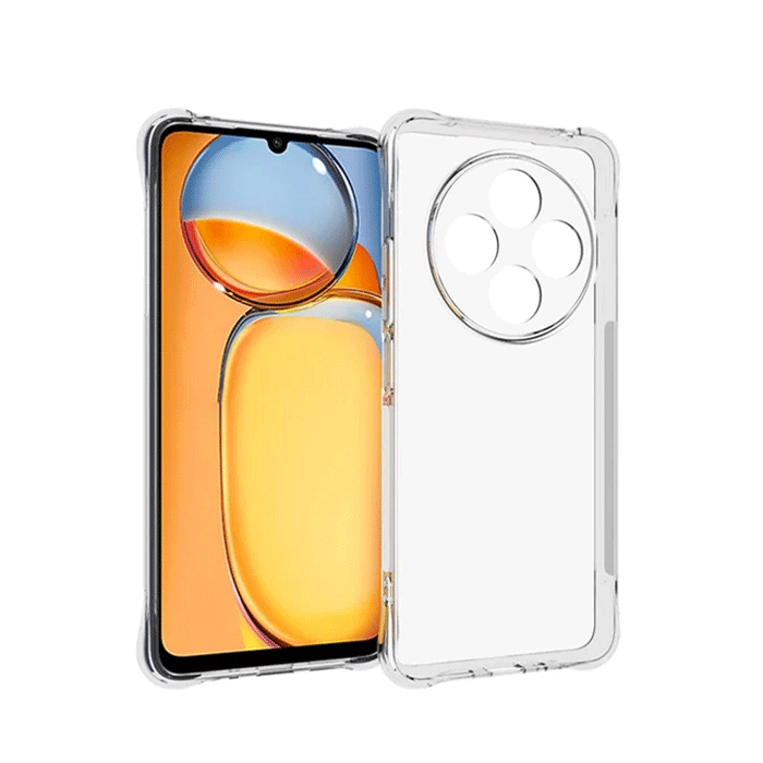 Back Cover 2mm For Xiaomi Poco M7 - Color : Clear