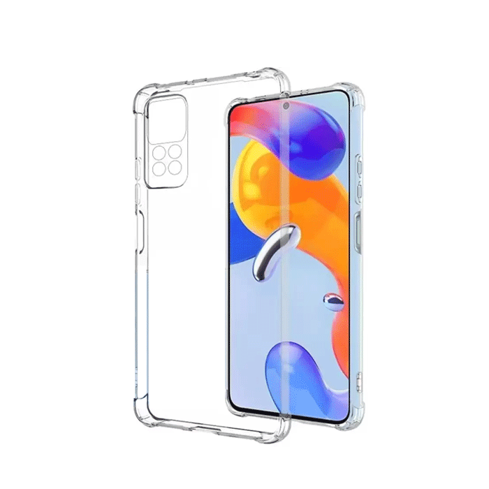 Back Cover Anti Shock 1.5mm For Xiaomi Redmi Note 12 Pro 4G / Note 11 Pro Plus - Color: Clear