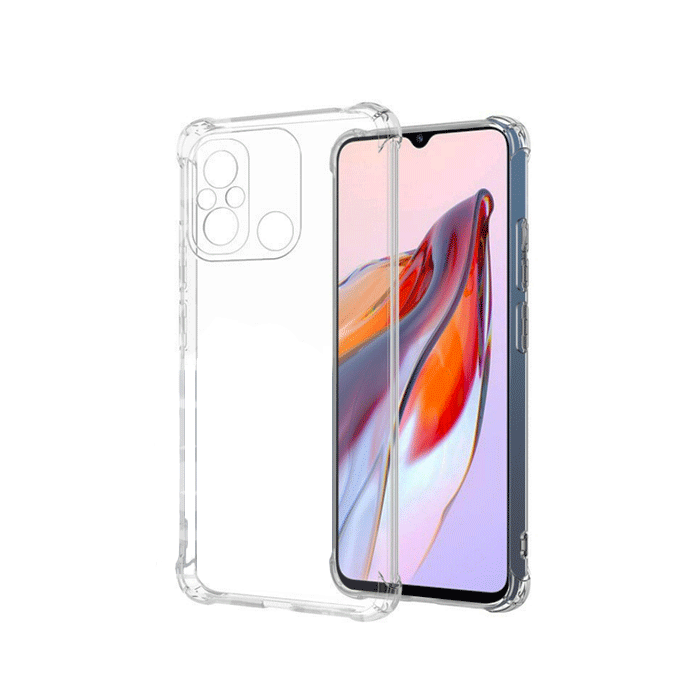 Back Cover Anti Shock 1.5mm For Xiaomi Redmi 12C 4G - Color: Clear