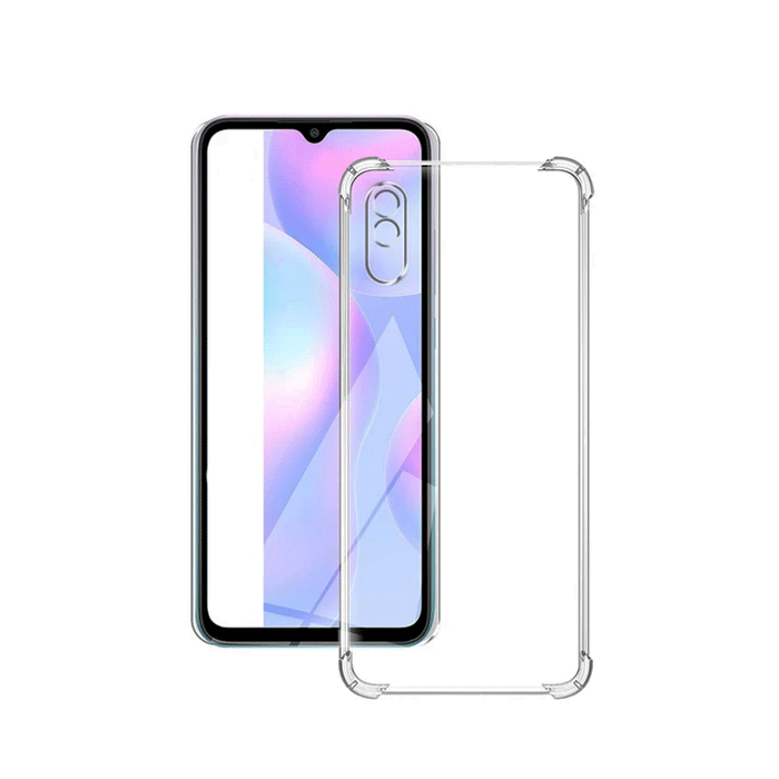 Back Cover Anti Shock 1.5mm For Xiaomi Redmi 9A / 9I - Color: Clear