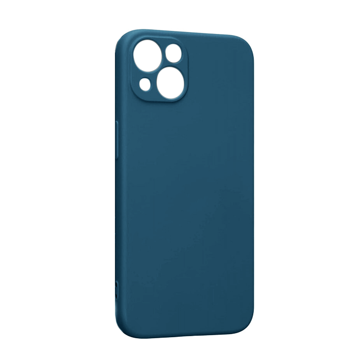 Back Cover For IPhone 13 - Color : Dark Blue