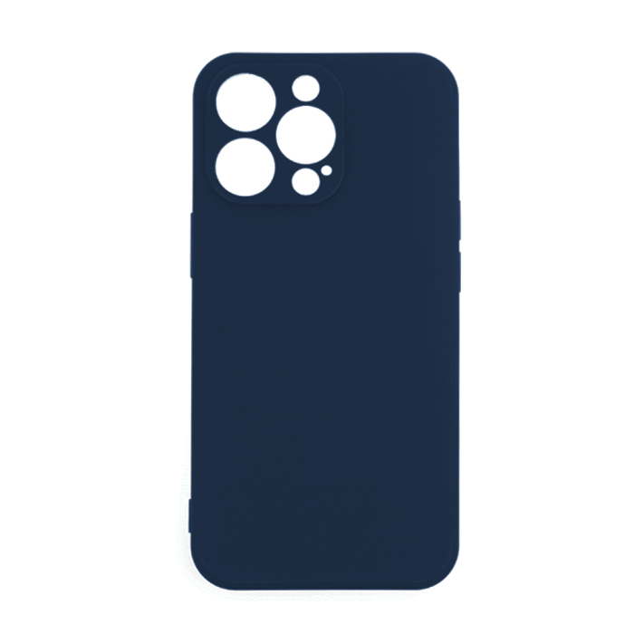 Back Cover For IPhone 12 - Color : Dark Blue