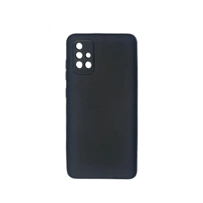Matt Back Cover For Samsung Galaxy A71 4G - Color : Black
