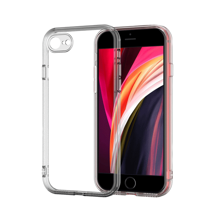 Back Cover Anti Shock 1.5mm For Iphone 7G / 8G - Color: Clear