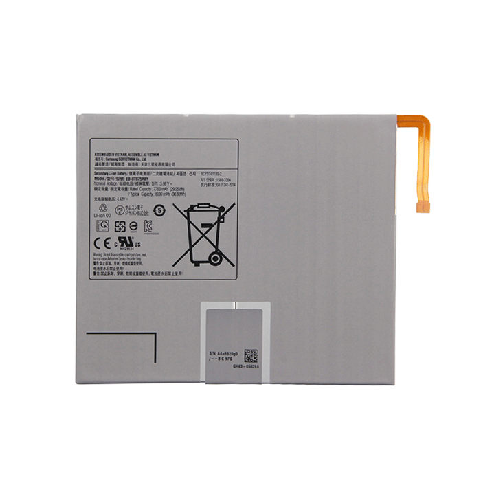 Compatible Battery EB-BT875ABY For Samsung Galaxy Tab S7 11.0 T870 / T875 / T876B High Quality - 8000mAh