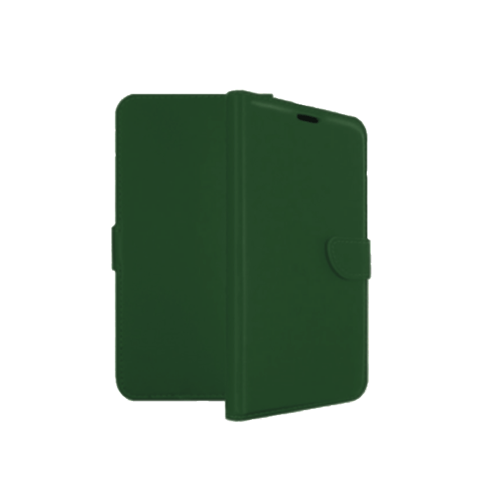 Book Case With Clip For Huawei P Smart 2019 - Color : Dark Green