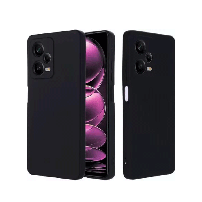 Matt Back Cover For Xiaomi Redmi Note 13 Pro Plus - Color : Black