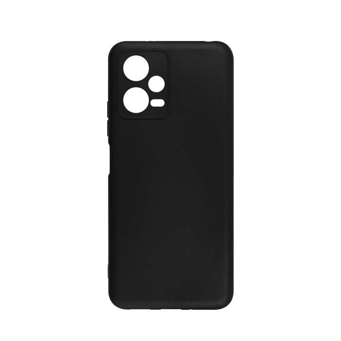 Back Cover For Xiaomi Redmi Note 12 5G Color : Black