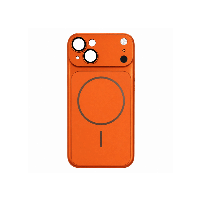 Magsafe Back Cover Transform From Iphone 13 To Iphone 17 PM With Camera Lens - Color : Orange