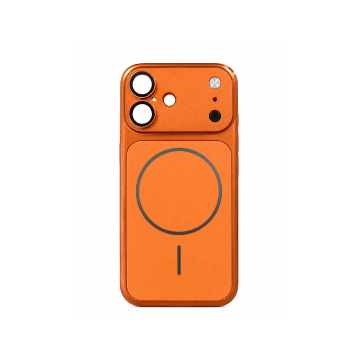 Magsafe Back Cover Transform From Iphone 16 To Iphone 17 PM With Camera Lens - Color : Orange