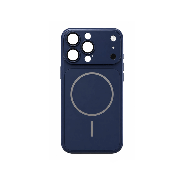 Magsafe Back Cover Transform From Iphone 13 Pro Into Iphone 17 PM With Camera Lens - Color : Dark Blue