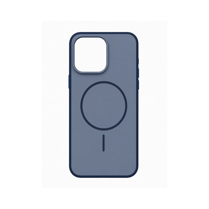 Magsafe Back Cover HQ For Iphone 12 Pro Max - Color : Dark Blue