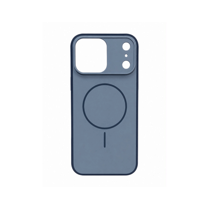 Magsafe Back Cover HQ For Iphone 17 Pro - Color : Dark Blue
