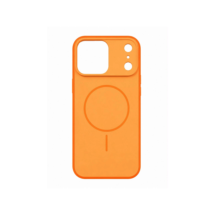 Magsafe Back Cover HQ For Iphone 17 Pro - Color : Orange