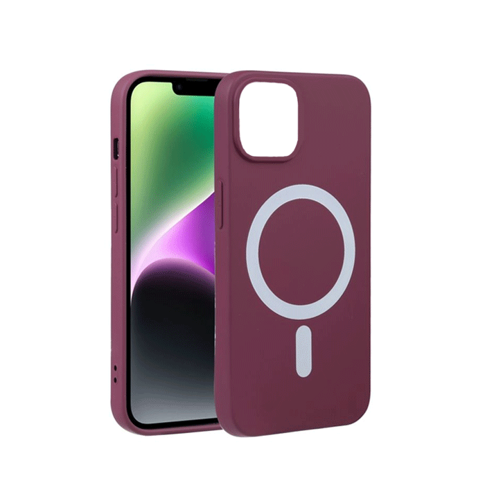 Magsafe Back Cover HQ For Iphone 11 Pro - Color : Bordeaux