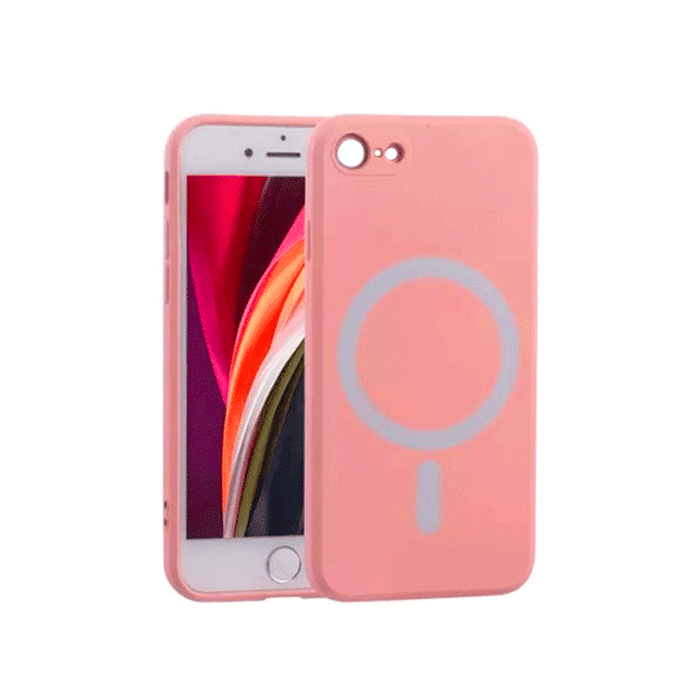 Magsafe Back Cover HQ For Iphone 7/ 8 - Color : Pink