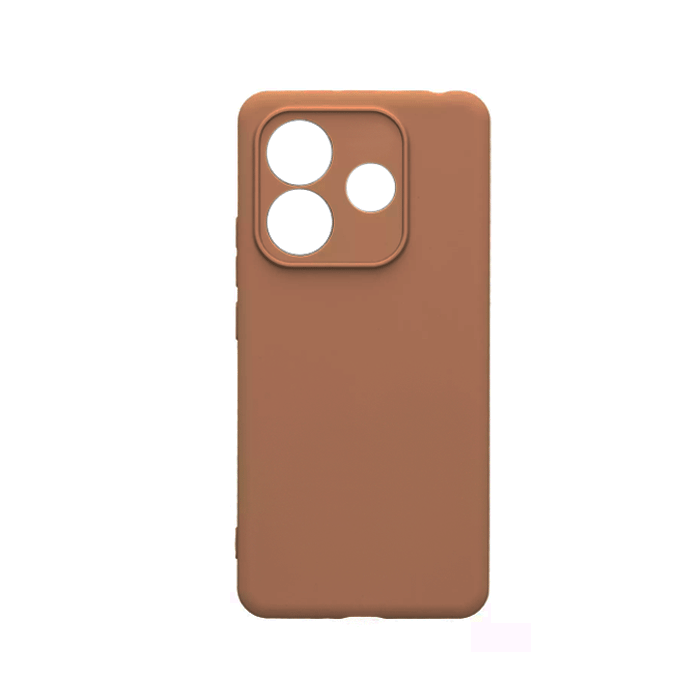 TPU Back Cover For Xiaomi Redmi Note 14 5G - Color : Brown