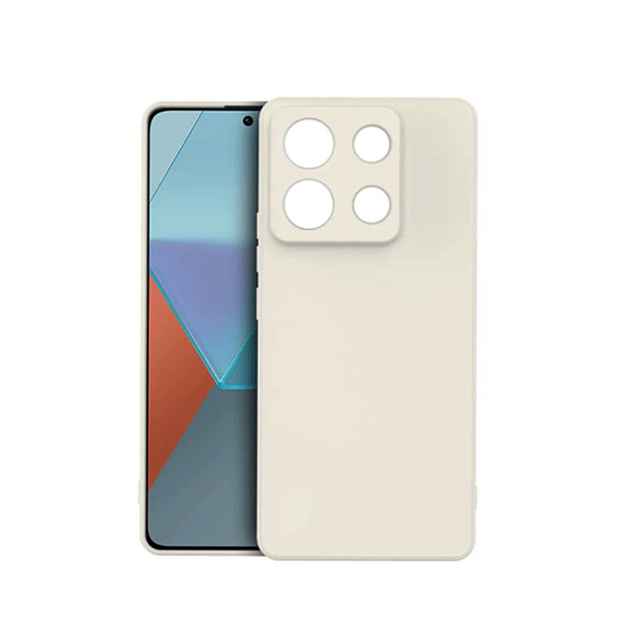 TPU Back Cover For Xiaomi Redmi Note 14 - Color : Beige