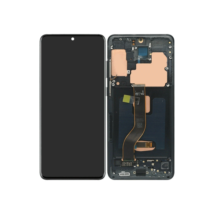 Soft Oled LCD Complete with Frame for Samsung S20+ Plus