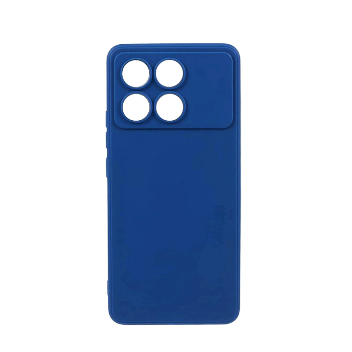 TPU Back Cover For Xiaomi Poco F6 - Color : Dark Blue