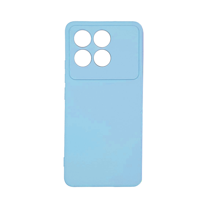TPU Back Cover For Xiaomi Poco F6 - Color : Light Blue