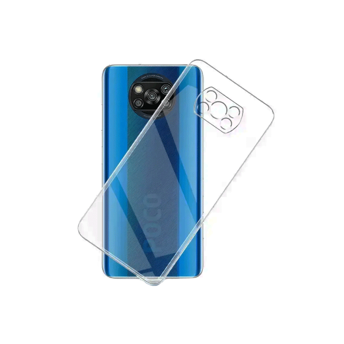 Back Cover 2mm For Xiaomi Poco X3 / X3 Pro - Color : Clear