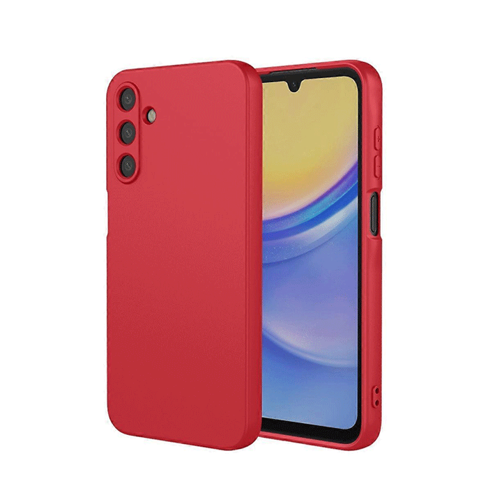 TPU Back Cover For Samsung Galaxy A55 - Color : Red